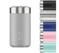Chilly's Termo para Alimentos - Contenedor de Alimentos Reutilizable de Acero Inoxidable de - Aislamiento de Doble Pared para Mantener los Alimentos Calientes o Fríos - Gris, 500ml, 5056243501939