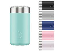 Chilly's Termo para Alimentos - Contenedor de Alimentos Reutilizable de Acero Inoxidable de - Aislamiento de Doble Pared para Mantener los Alimentos Calientes o Fríos - Verde Pastel, 500ml