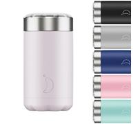 Chilly's Termo para Alimentos - Contenedor de Alimentos Reutilizable de Acero Inoxidable de - Aislamiento de Doble Pared para Mantener los Alimentos Calientes o Fríos - Resplandor Violeta, 500ml