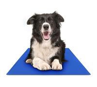 Chillz - Tapete de refrigeración para perros, grande, activado por presión, no necesita agua ni refrigeración, almohadilla de refrigeración de gel no tóxica, ideal para el hogar, viajes y jaulas, 36 x