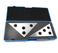 Chiloskit - Juego de 2 bloques de ángulo para maquinista, 2 unidades, 2 Piece Set