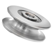 Chiloskit - Polea de acero inoxidable de 8 mm, 250 kg, polea de metal y polea para guía de elevación, diámetro interior (40 mm)