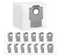 Chiluxendo 14 Piezas Bolsa, Replacement Sweeping Robot Bag, Bolsas de Repuesto Aspiradoras, Bolsas de Polvo para Roborock S8+/S8 Pro Ultra/S7 Maxv Ultra/S7 Pro Ultra/Q7+/Q7 Max+/Q8 Max+/Q5+/Q5 Pro+