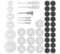 Chiluxendo Accesorios Taladro Set, Sierra para Taladro, Segueta Rotativa Metal, Mini Disco Madera, Hoja de Sierra Circular, Herramienta Corte Madera, Disco Sierra Atornillador, Hoja de Corte (42 Pcs)