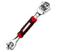 Chiluxendo Llave Dinamometrica Coche, Tubular Universal Llave Inglesa Pequeña de Vaso de Dos Extremos, 48 en 1 Allen de Llaves de Vaso Universales, Herramientas Moto Fontaneria Profesional Para Grifo