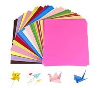 Chiluxendo Origami(15×15), Papiroflexia Paper para Niños, Papel Manualidades de Artes Doble Cara, Folios Cartulinas de Colores, para Proyectos de Manualidades, Bricolaje, Niños y Adultos