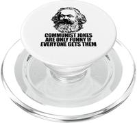 CHIMAS COMUNISTAS Solo Divertidos SI Todos CONSIGUE Karl Marx Meme PopSockets PopGrip para MagSafe