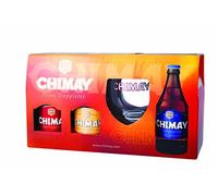 CHIMAY Cerveza belga trapense pack 3 botellas 33 cl