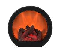 Chimenea Artificial Lámpara Led Eléctrica Con Efecto De Llama Realista Para
