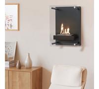 Chimenea Bioetanol de Pared GLASS con