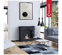 Chimenea Bioetanol de Portal DECEMBER TÜV negro