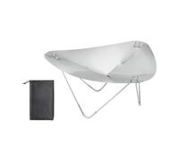 Chimenea Brasero portátil de Acero Inoxidable Desmontable con Bolsa de Almacenamiento for Camping, Senderismo, Picnic y Barbacoa. Ideal for jardín, Senderismo, Picnic y Barbacoa.