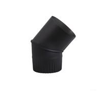 Chimenea de 45 grados codo fabricado con acero inoxidable 304 para requisitos de ventilación de chimenea de leña (153 mm)