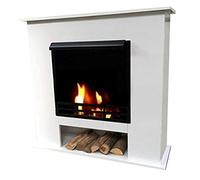Chimenea de bioetanol Firegel modelo 001W Deluxe blanco