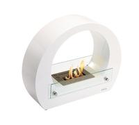 Purline Biochimenea de suelo 2000W diseño semicircular en acero