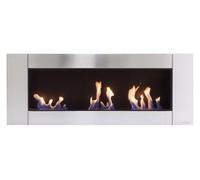 Purline Zeus Biochimenea Mural Hasta 6kW Acero Inoxidable