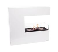 Purline Niobe Biochimenea Modular de Suelo 3500W Blanco