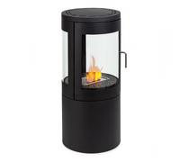 Chimenea de etanol Fiamme Circulo quemador de acero inoxidable 1,2 litros 4-5 horas de combustión