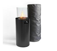 Chimenea de gas exterior BINO - Calentador portátil para jardín y terraza
