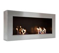 Purline Nisa Biochimenea Mural Hasta 4kW Acero Inoxidable