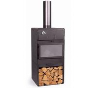 Chimenea de Jardín" Vento "Pizza-Gartenofen H 150 CM Zum Asar Calentar Con