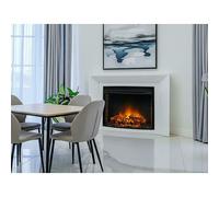 Chimenea eléctrica CHE-630 (Negro, 2.000 W, 25,4 x 76,4 x 60,5 cm)
