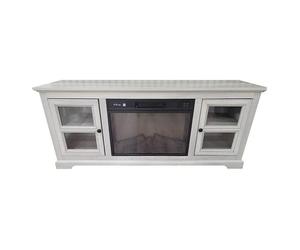 Chimenea eléctrica CHE-900 (Gris, 2.000 W, 40 x 147 x 63 cm)