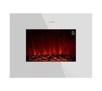 Chimenea eléctrica decorativa de 26? con máxima potencia de 2000 w