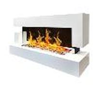 Chimenea electrica decorativa de diseño Quartz 3XL - CL-256