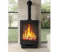 Chimenea electrica encastrable 3d e caras ref. CL-297
