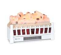 Chimenea eléctrica Kamini FXL 2G 1800 W ilusión de llamas LED 3D