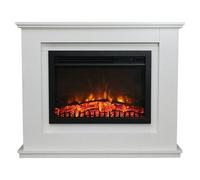 Chimenea eléctrica Medford (Blanco, 2.000 W, 27,5 x 98 x 81 mm)