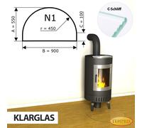 Chimenea Glasbodenplatte Spark Protector Plancha Cristal Horno Placa Suelo -