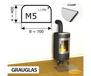 Chimenea Glasbodenplatte Spark Protector Plancha de Cristal Horno Placa Inferior