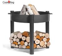 Chimenea Montana Ø 80 Cm Para El Jardín De Acero Parrilla