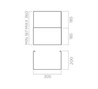 Chimenea para Campana Extractora Elica KIT0141458 Acero Inoxidable