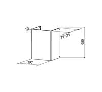 Chimenea para Campana Extractora Faber 112.0157.252 Acero inoxidable