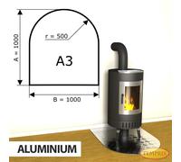 Panel De Suelo Para Chimenea Temprix & Bandeja Para El Horno