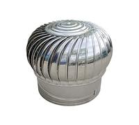 chimenea sombreretes de chimenea Rotat sombrerete de chimeneacero inoxidable 304 Ventilator Turbine resistente un la intemperie no requiere montaje para Chimenea chimenea Storage Toilet techo Ventil