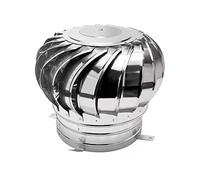 Chimenea Spinner Sombrerete, acero inoxidable 304, no requiere montaje, Rotat tapa Superior Sombrerete cubierta para tubo de conducto, resistente un la intemperie, ventilación, techo Ventilaciones p