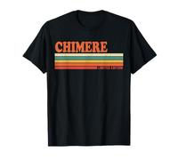 Chimere Retro Personalizado Nombre Vintage Rayas Camiseta
