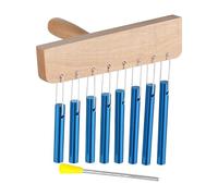 Chimes de bar, instrumento de campanas,8 notas de barra de bar - Instrumentos de percusión manual, instrumentos de curación de sonido para adultos mujeres hombres principiantes