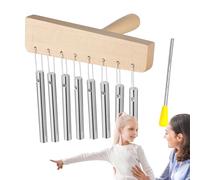 Chimes de bar, instrumento de campanas,Chimes de viento de mano con - Instrumentos de percusión manual, instrumentos de curación de sonido para adultos mujeres hombres principiantes