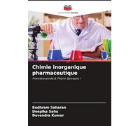 Chimie inorganique pharmaceutique: Première année B. Pharm Semestre I