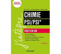 Chimie Tout-en-un PSI/PSI*