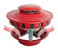 Chimney Cowl Cap,Roof Induced Draft Fan,11 cm Caliber,With Induced Draft Fan, Remote Control Device, And 10 Meter Electric Wire,Suggest Using An Inner Diameter Of 12.5-21 Centimeters, HUANGHAIQIU