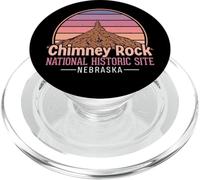 Chimney Rock: Sitio Histórico Nacional de Nebraska PopSockets PopGrip para MagSafe