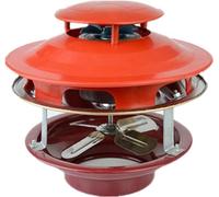 Chimney Smoke Evacuator,Chimney Fan,Anti Dust/Anti Smoke/Anti Freezing,Suitable For Use With a Chimney With An Inner Diameter Of 11-19 Centimeters, HUANGHAIQIU