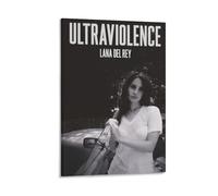CHIMOSHEJI Lana Del Rey Ultraviolence - Póster vintage para pared, pintura decorativa para dormitorio, pósteres de 30 x 45 cm, estilo marco