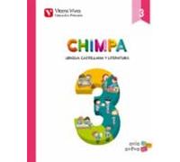 chimpa 3º primaria lengua castellana libro 1 2 y 3. illes balears aula
